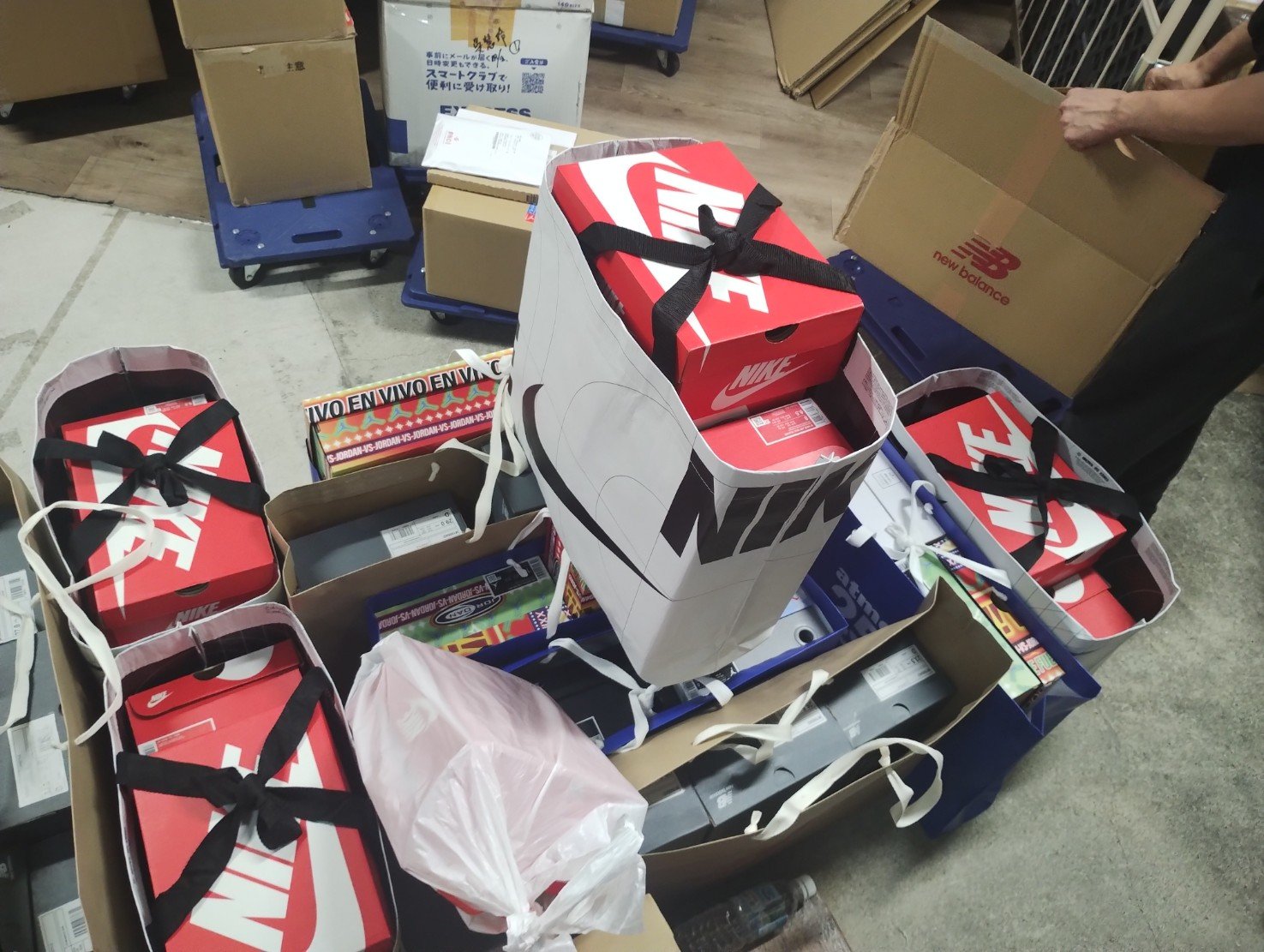 【海外採購救急實錄】上百雙球鞋突襲！日本集運王火速救援 🏎️💨